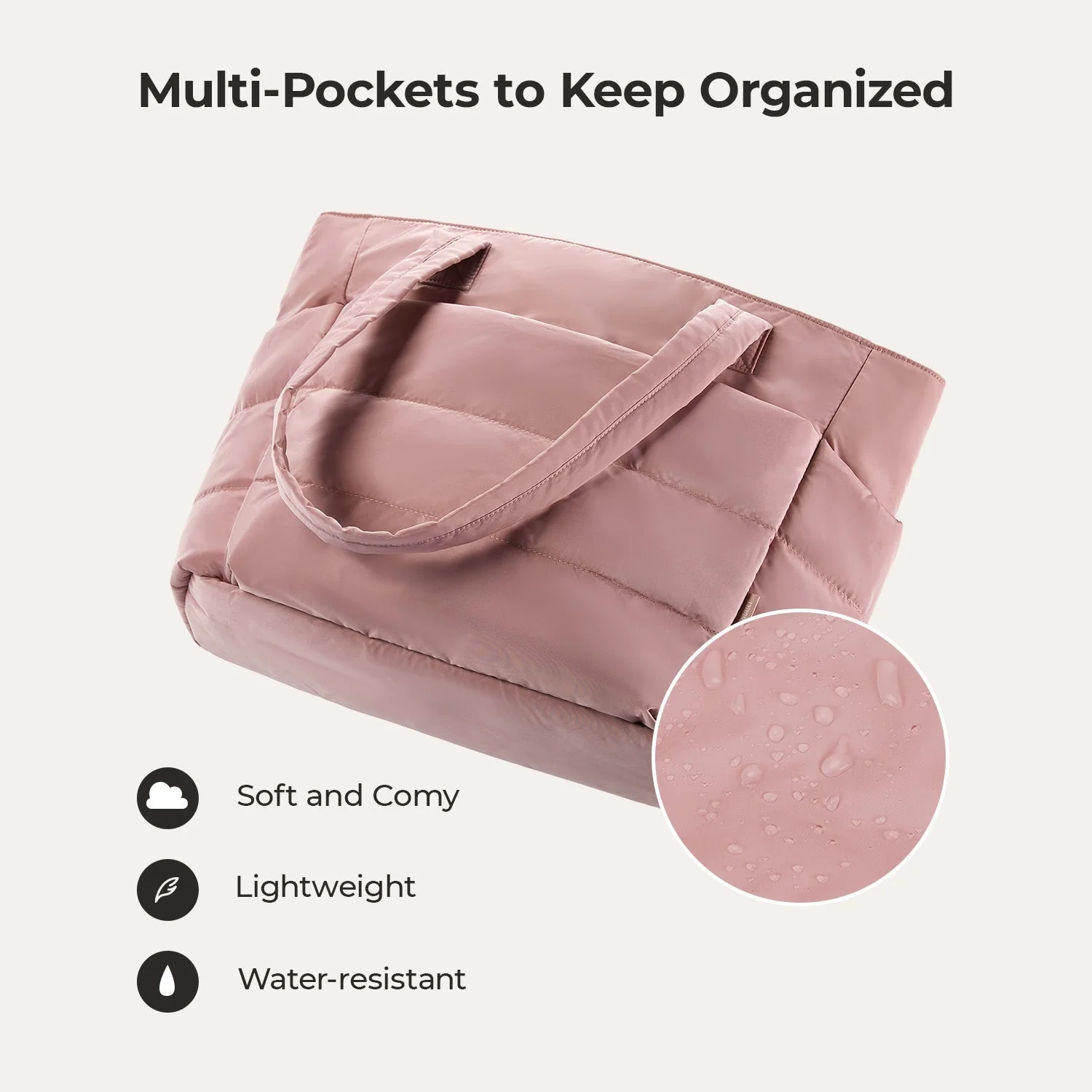 The Bubble 20L Puffy 15.6" Laptop Work Tote - Image 31