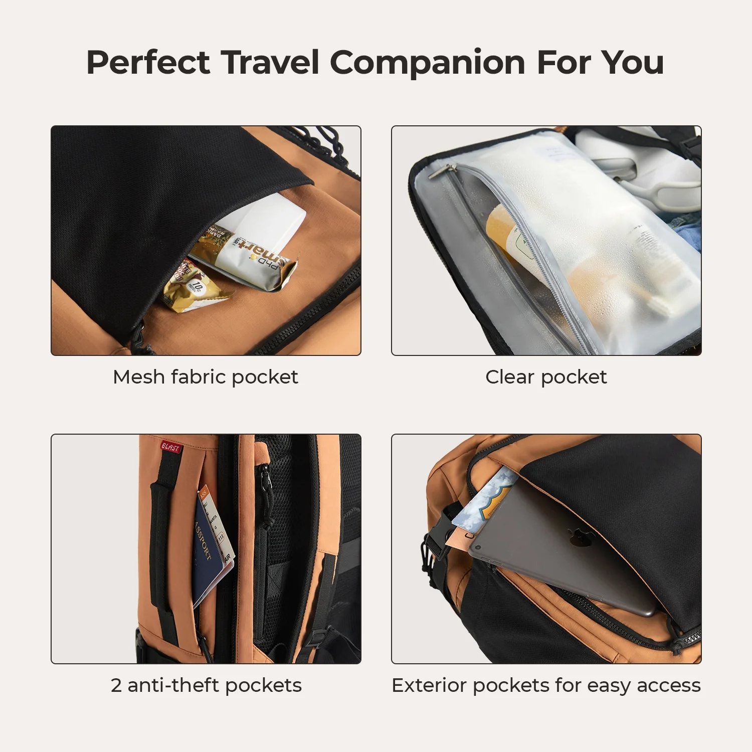 Blast Mesh Travel Backpack - Image 29