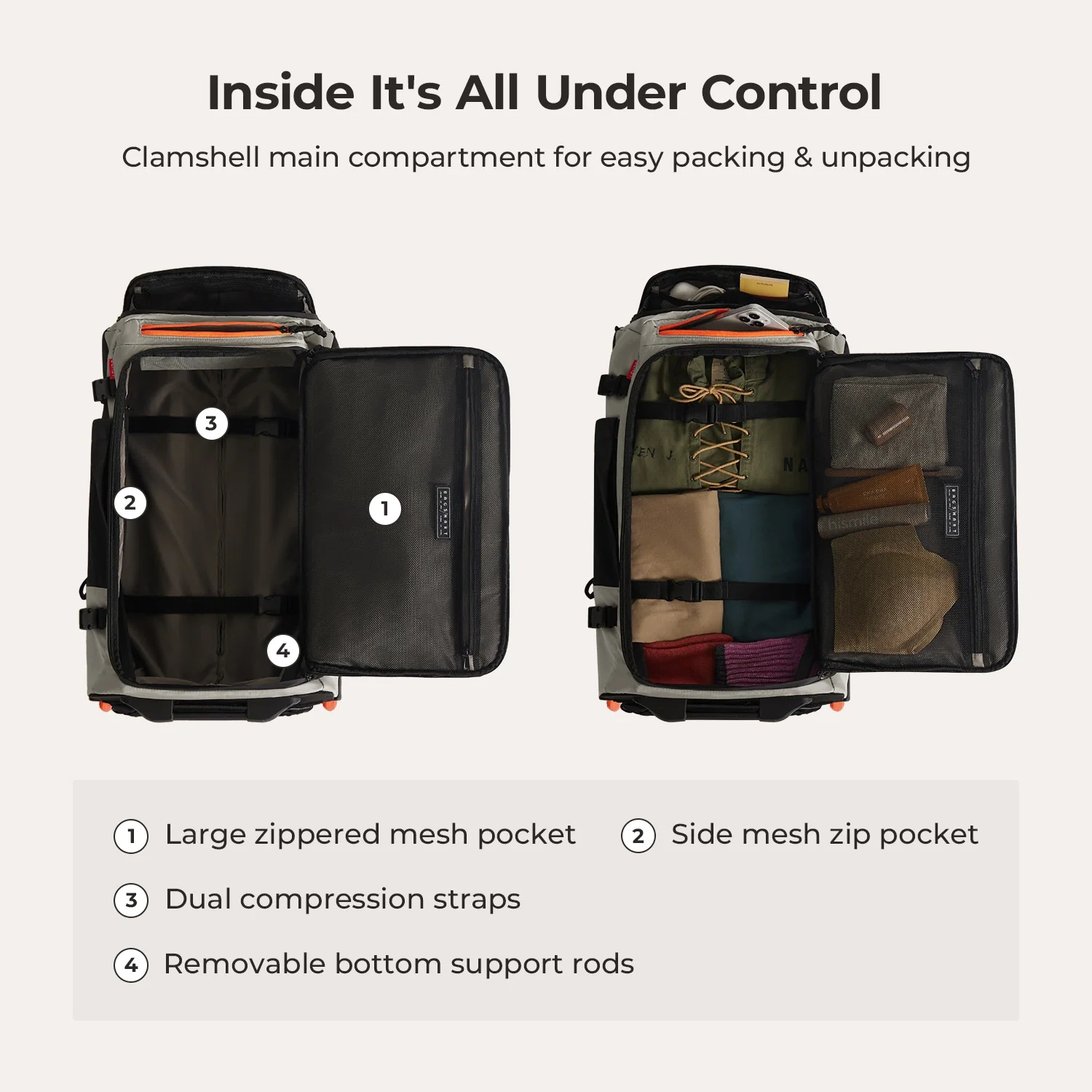Blast 43L Roller Backpack - Image 34