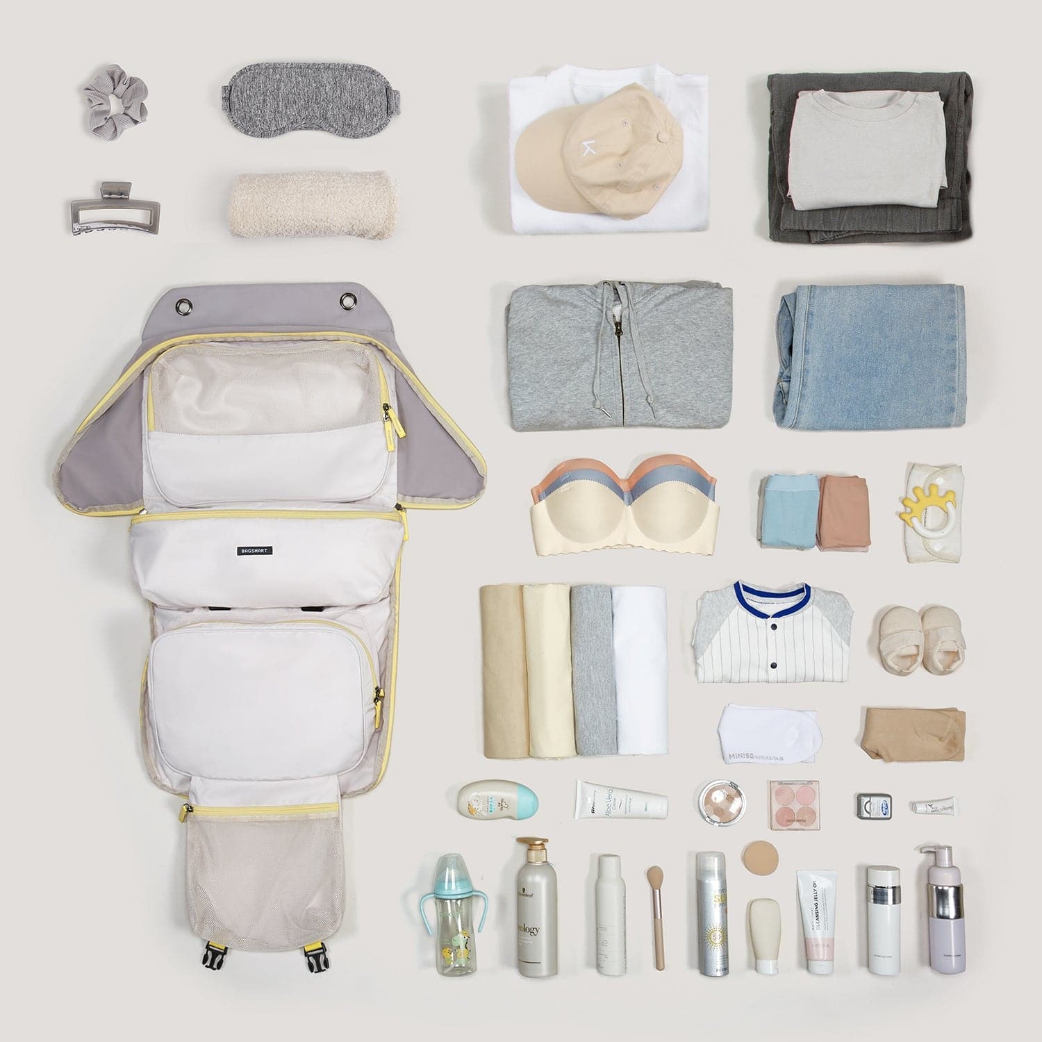 Free Bag Travel Ease 4-in-1 Family Travel Packing Cubes - Image 10