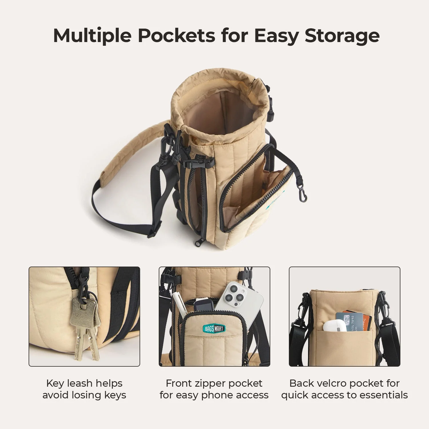Free Bag Paz Water Bottle Sling - Image 15