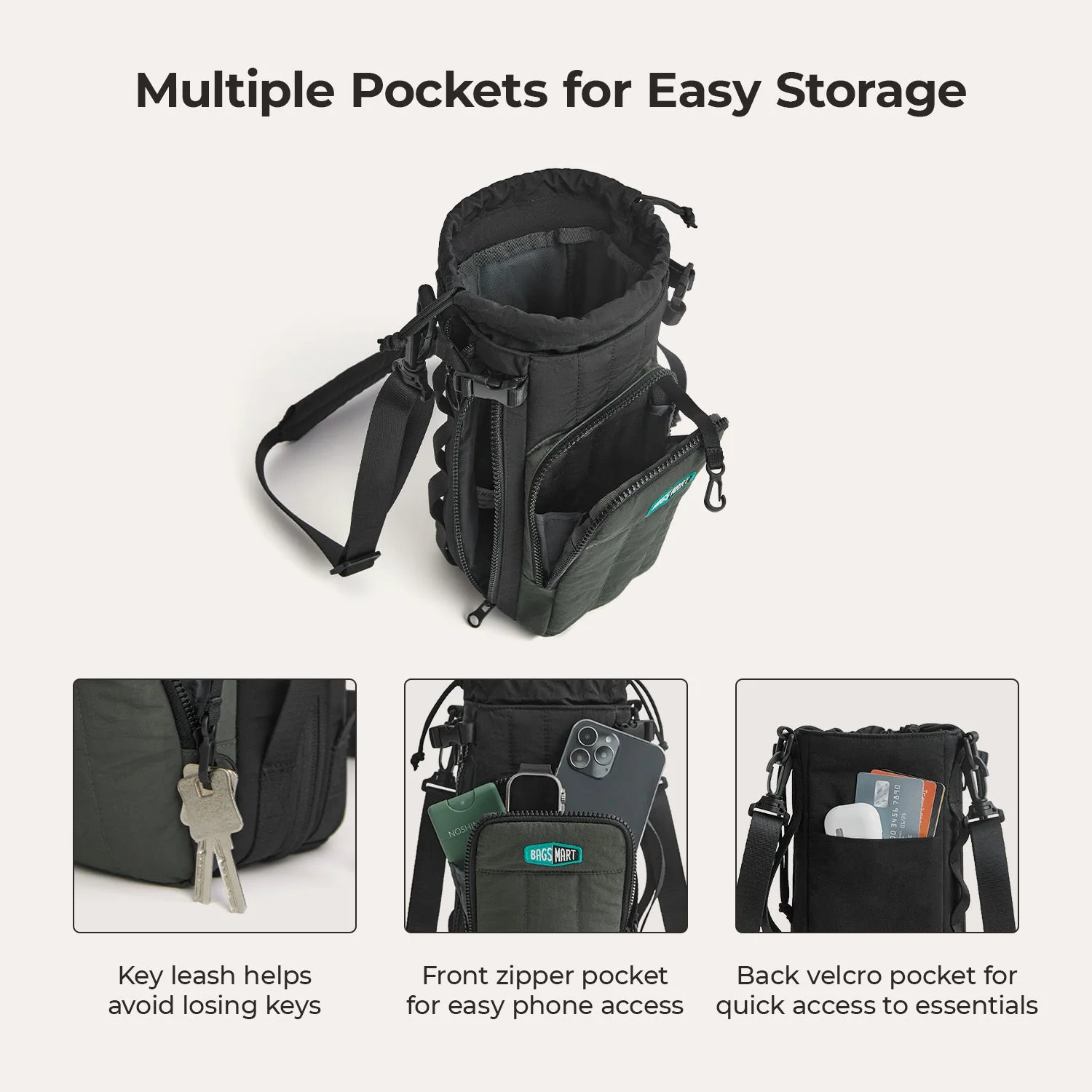 Free Bag Paz Water Bottle Sling - Image 26