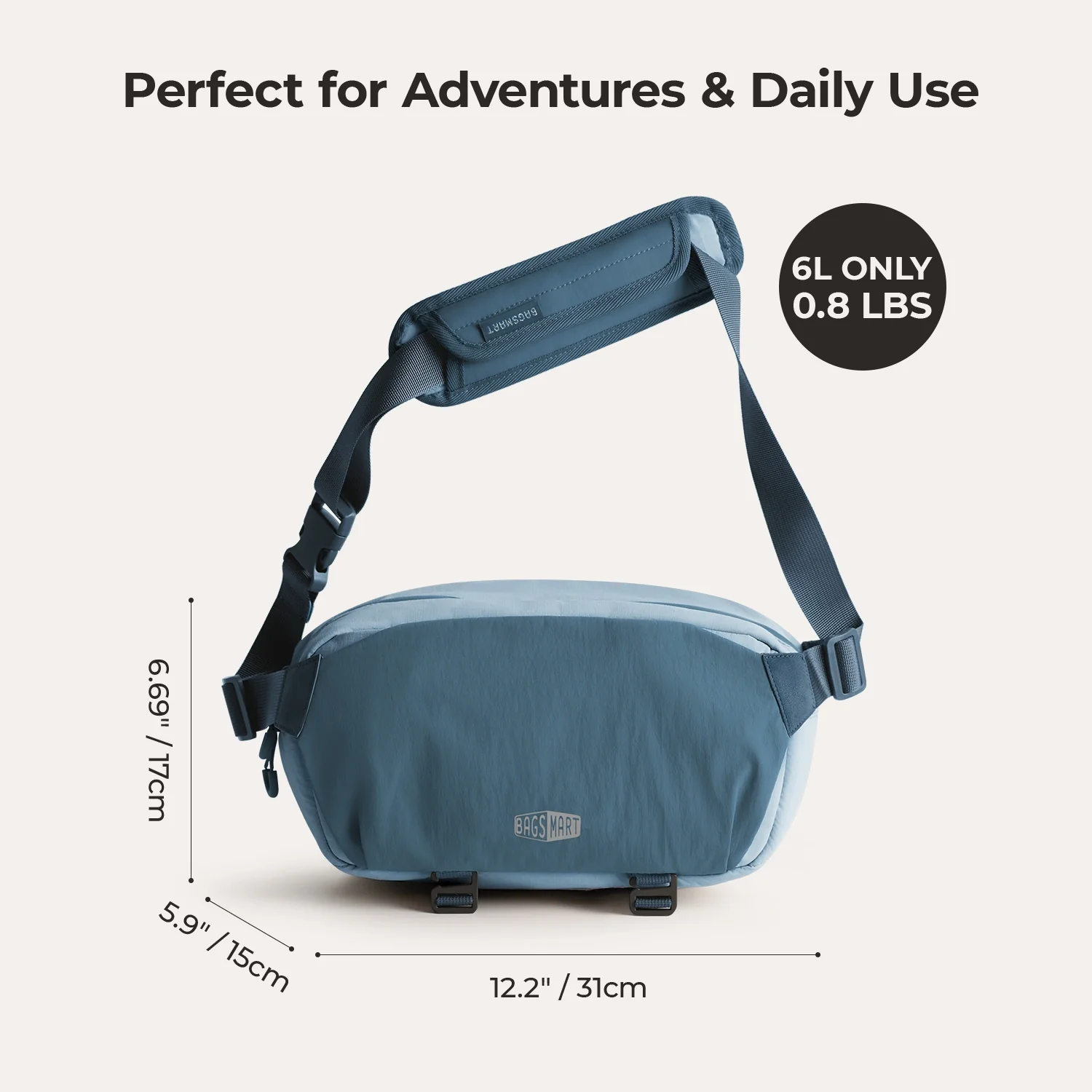 Soar 6L Camera Sling Bag with Tripod Holder - Image 36