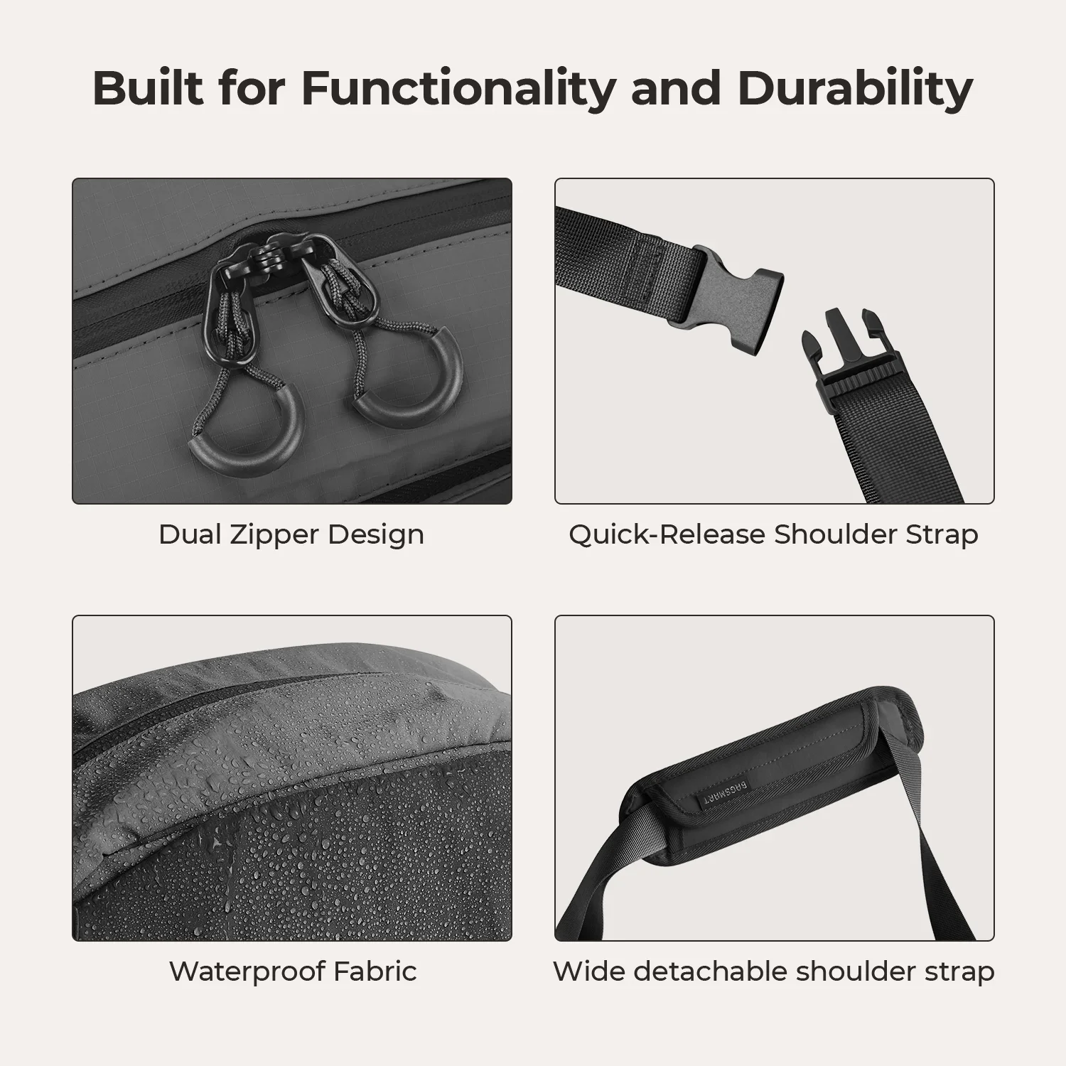 Soar 6L Camera Sling Bag with Tripod Holder - Image 46