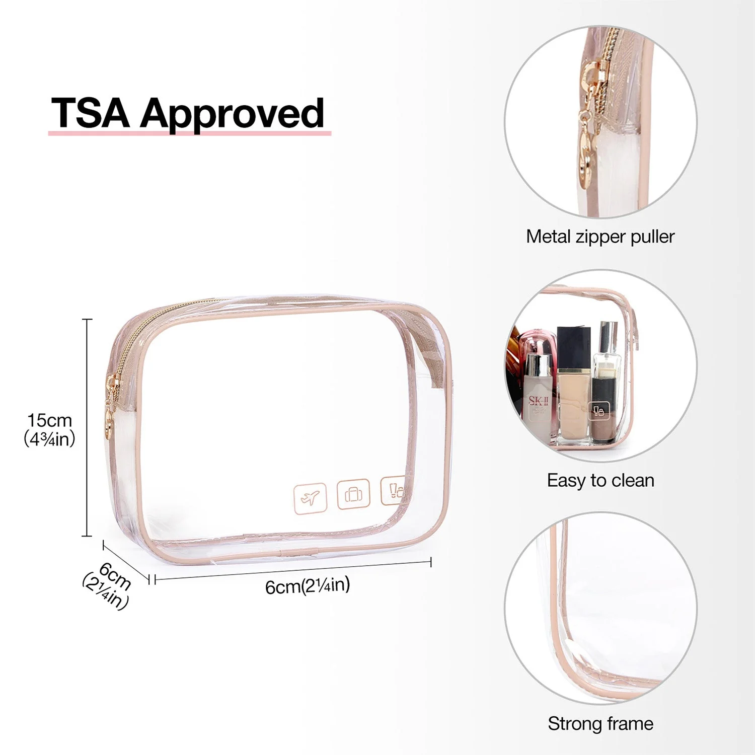 The Space Saver Pro Bonchemin Hanging Toiletry Bag - Image 9