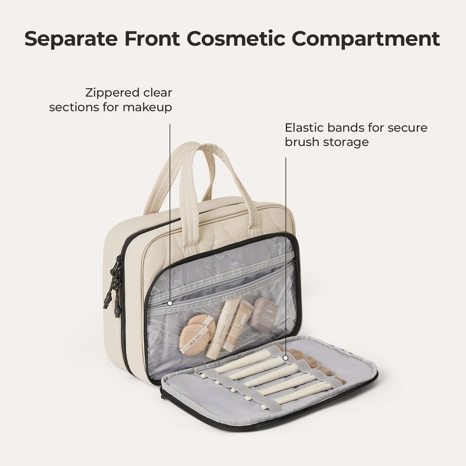 Paz Hanging Toiletry Bag - Image 3