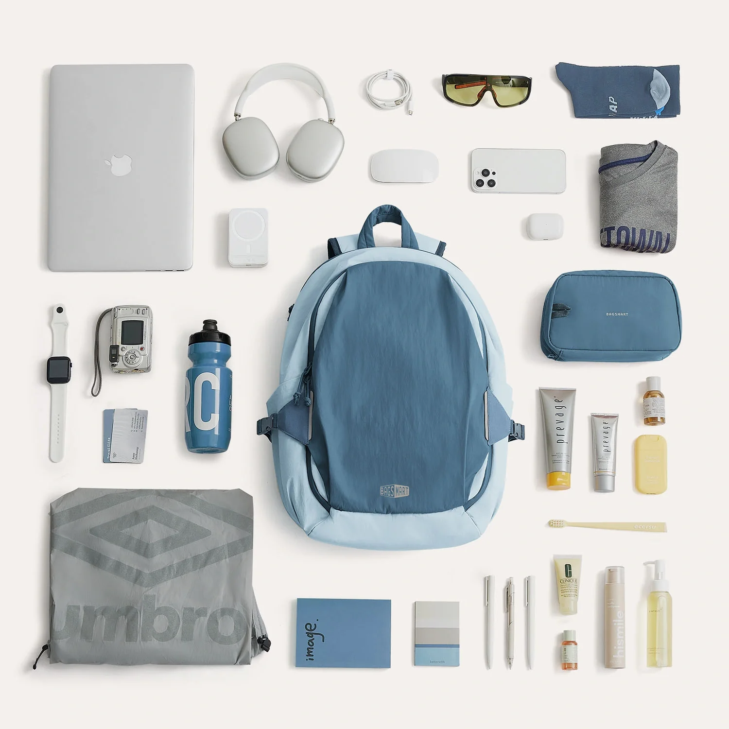 Soar 25L 180° Open Clamshell Travel Backpack Set - Image 66