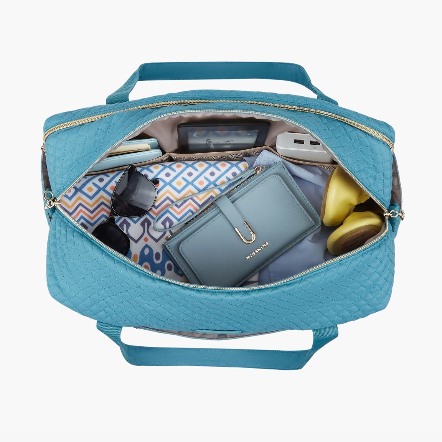 Weekender Overnight Bag Large Carry-on Bag With Shoe Bag - Image 45